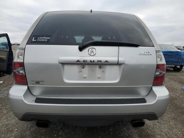 2HNYD18246H516346 - 2006 ACURA MDX SILVER photo 6