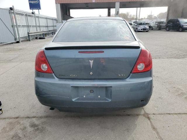 1G2ZG558X64105925 - 2006 PONTIAC G6 SE1 BLUE photo 6