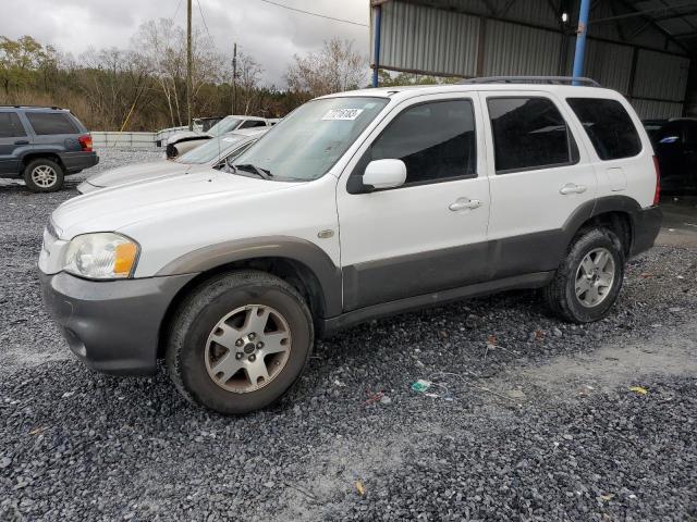 4F2YZ02Z55KM37329 - 2005 MAZDA TRIBUTE I WHITE photo 1