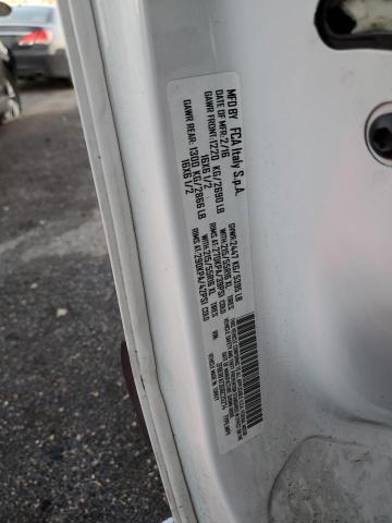 ZFBERFAT3G6C25274 - 2016 RAM PROMASTER თეთრი ფოტო 13