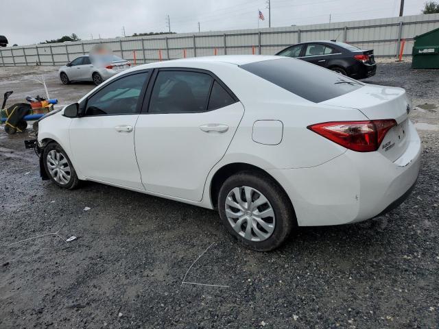 5YFBURHE8KP922509 - 2019 TOYOTA COROLLA L WHITE photo 2