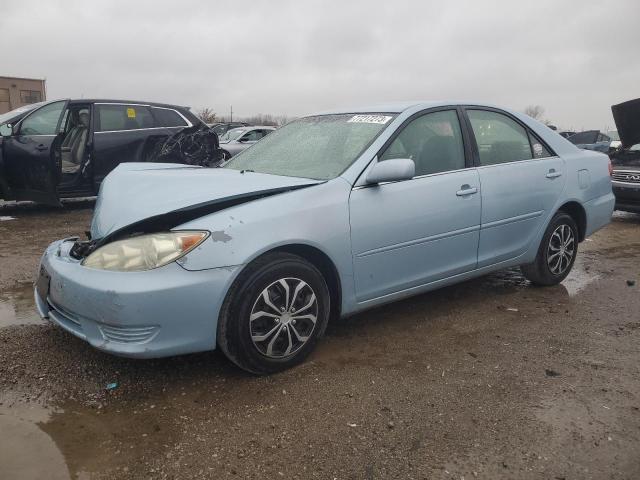 4T1BE32K05U595924 - 2005 TOYOTA CAMRY LE BLUE photo 1