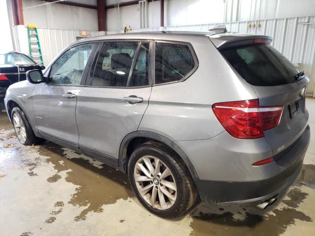 5UXWX9C51E0D41658 - 2014 BMW X3 XDRIVE28I GRAY photo 2