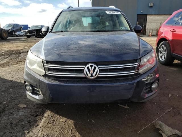 WVGBV3AX0EW619527 - 2014 VOLKSWAGEN TIGUAN S BLUE photo 5