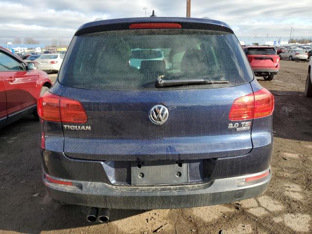 WVGBV3AX0EW619527 - 2014 VOLKSWAGEN TIGUAN S BLUE photo 6