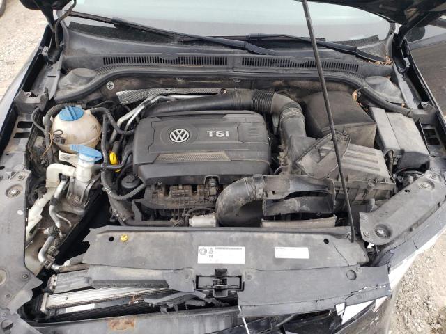 3VWD07AJXEM203576 - 2014 VOLKSWAGEN JETTA SE BLACK photo 11