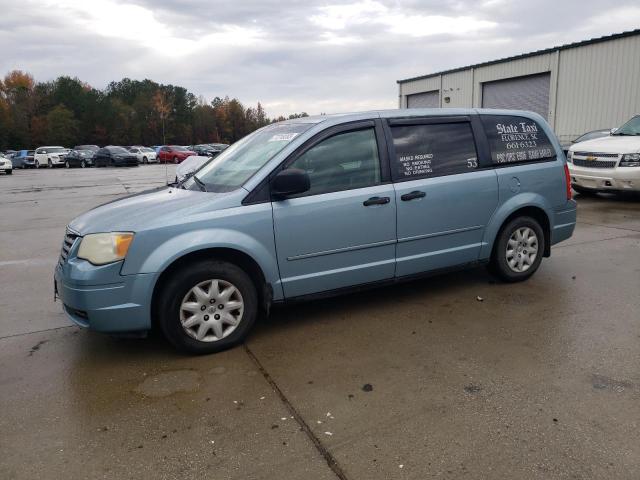 2A8HR44H58R674722 - 2008 CHRYSLER TOWN & COU LX BLUE photo 1