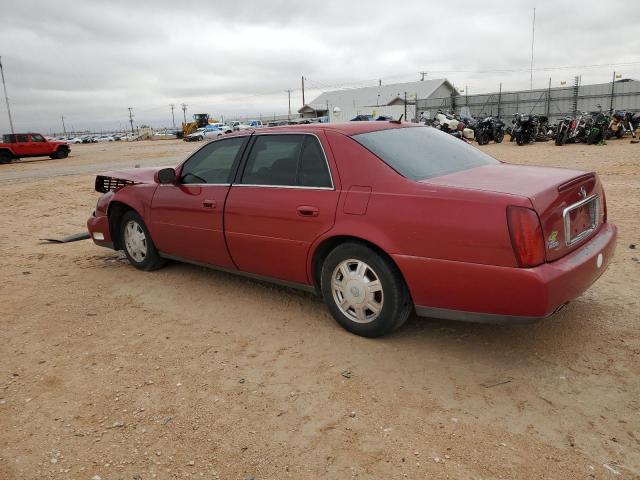 1G6KD54Y75U202198 - 2005 CADILLAC DEVILLE RED photo 2