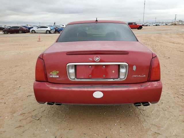 1G6KD54Y75U202198 - 2005 CADILLAC DEVILLE RED photo 6