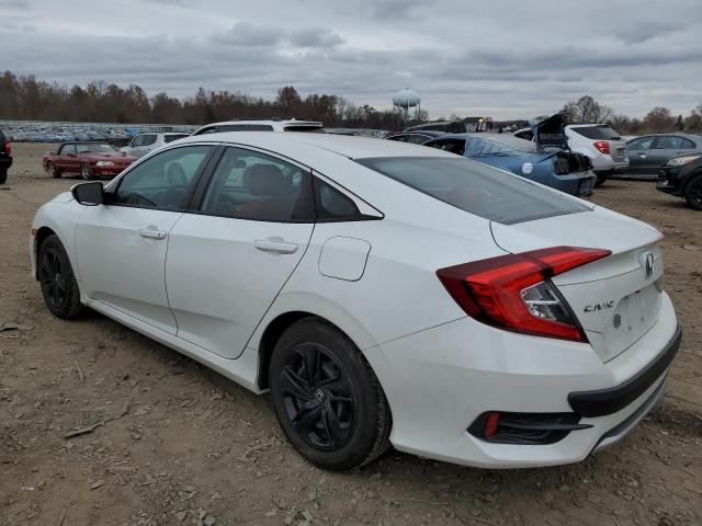 19XFC2F60LE009530 - 2020 HONDA CIVIC LX WHITE photo 2