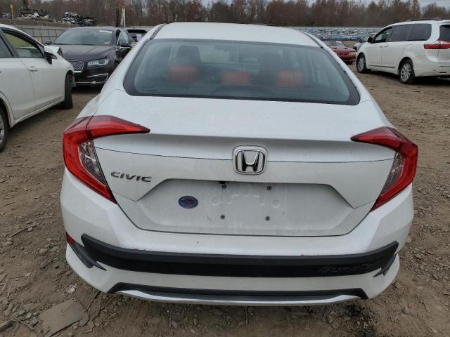 19XFC2F60LE009530 - 2020 HONDA CIVIC LX WHITE photo 6