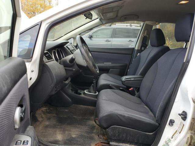 3N1BC13E59L467897 - 2009 NISSAN VERSA S WHITE photo 7