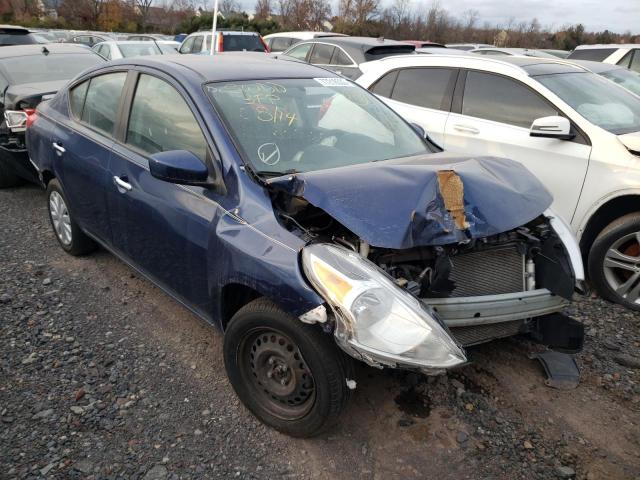 3N1CN7AP0KL873680 - 2019 NISSAN VERSA S BLUE photo 4