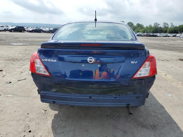 3N1CN7AP0KL873680 - 2019 NISSAN VERSA S BLUE photo 6