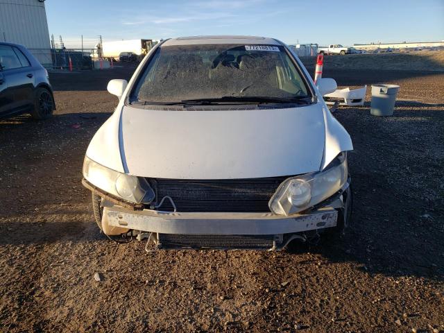 2HGFA16039H102584 - 2009 HONDA CIVIC EXL WHITE photo 5