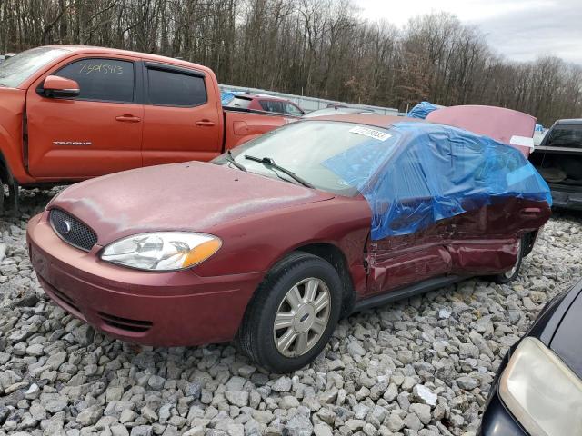 1FAFP56265A283796 - 2005 FORD TAURUS SEL RED photo 1