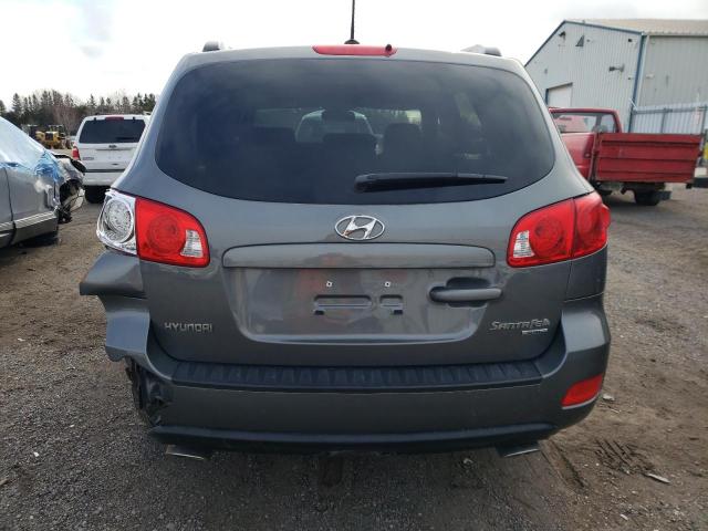 5NMSG13E19H284835 - 2009 HYUNDAI SANTA FE GL GRAY photo 6