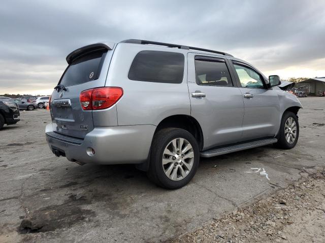 5TDJY5G11ES106034 - 2014 TOYOTA SEQUOIA LIMITED SILVER photo 3