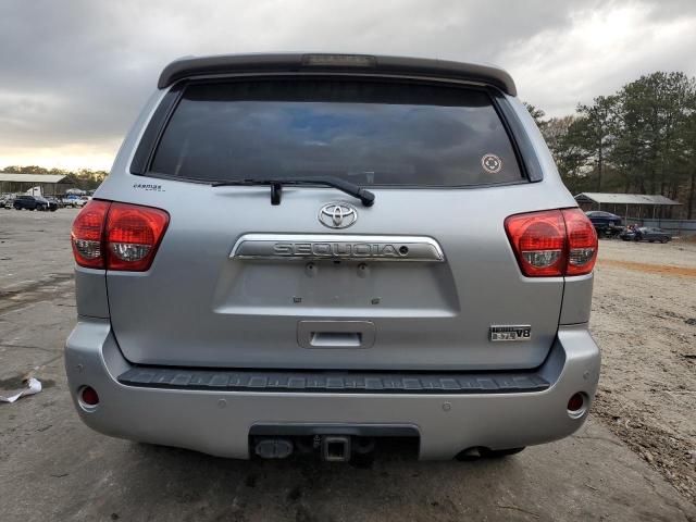 5TDJY5G11ES106034 - 2014 TOYOTA SEQUOIA LIMITED SILVER photo 6