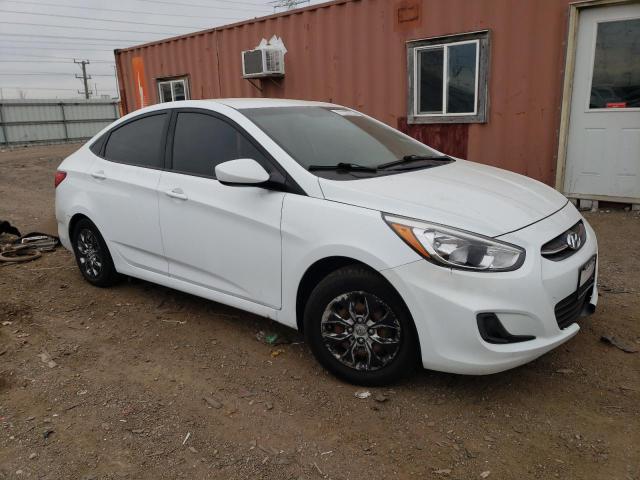 KMHCT4AEXHU282783 - 2017 HYUNDAI ACCENT SE WHITE photo 4