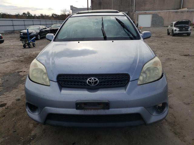 2T1KR32E85C387595 - 2005 TOYOTA COROLLA MA XR BLUE photo 5