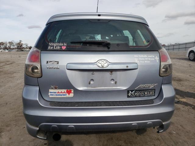 2T1KR32E85C387595 - 2005 TOYOTA COROLLA MA XR BLUE photo 6