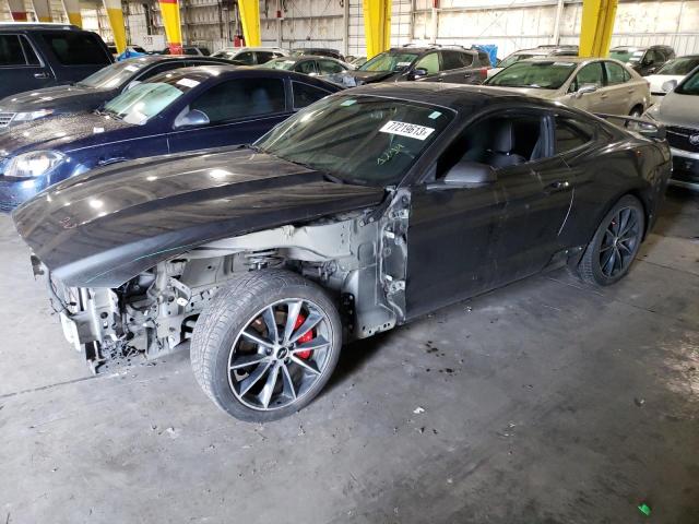 1FA6P8TH2H5286878 - 2017 FORD MUSTANG SILVER photo 1