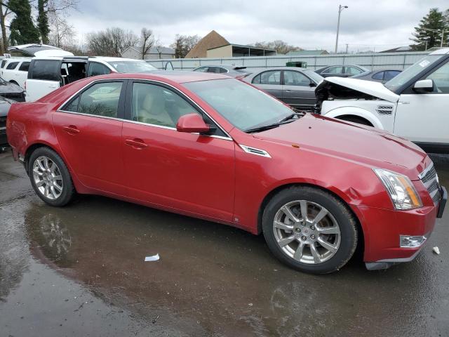 1G6DJ577690165081 - 2009 CADILLAC CTS RED photo 4