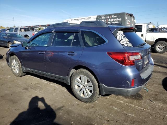 4S4BSADC1F3250184 - 2015 SUBARU OUTBACK 2.5I PREMIUM BLUE photo 2