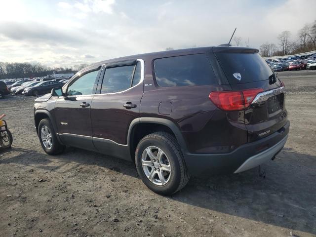 1GKKNKLA7JZ189418 - 2018 GMC ACADIA SLE BURGUNDY photo 2