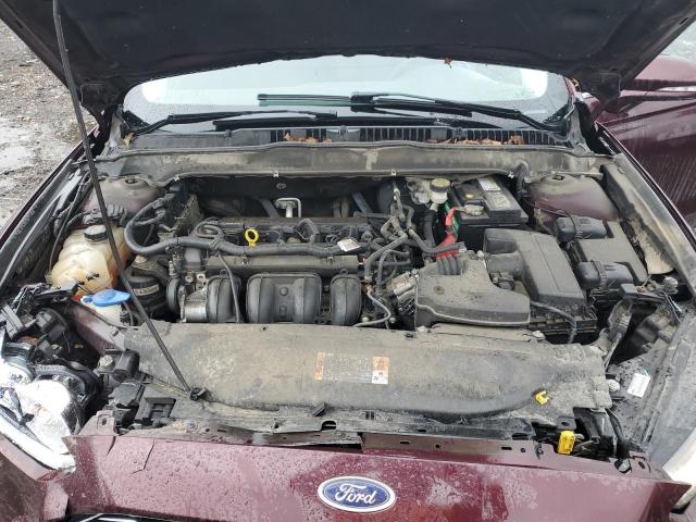 3FA6P0H76DR359999 - 2013 FORD FUSION SE BURGUNDY photo 11