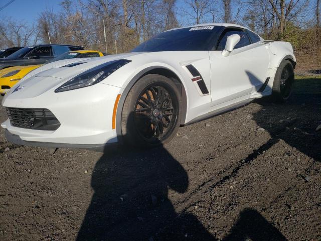 1G1YW2D78K5120633 - 2019 CHEVROLET CORVETTE GRAND SPORT 1LT WHITE photo 1