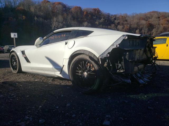 1G1YW2D78K5120633 - 2019 CHEVROLET CORVETTE GRAND SPORT 1LT WHITE photo 2