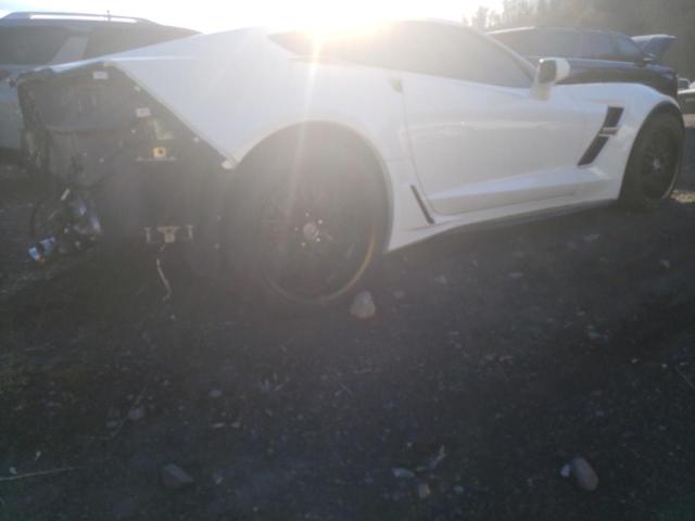 1G1YW2D78K5120633 - 2019 CHEVROLET CORVETTE GRAND SPORT 1LT WHITE photo 3