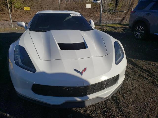 1G1YW2D78K5120633 - 2019 CHEVROLET CORVETTE GRAND SPORT 1LT WHITE photo 5