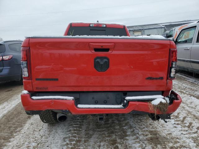 1C6SRFBT1NN154484 - 2022 RAM 1500 BIG HORN/LONE STAR RED photo 6