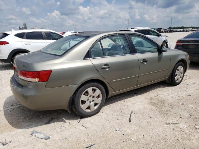 5NPET46C78H349077 - 2008 HYUNDAI SONATA GLS BEIGE photo 3