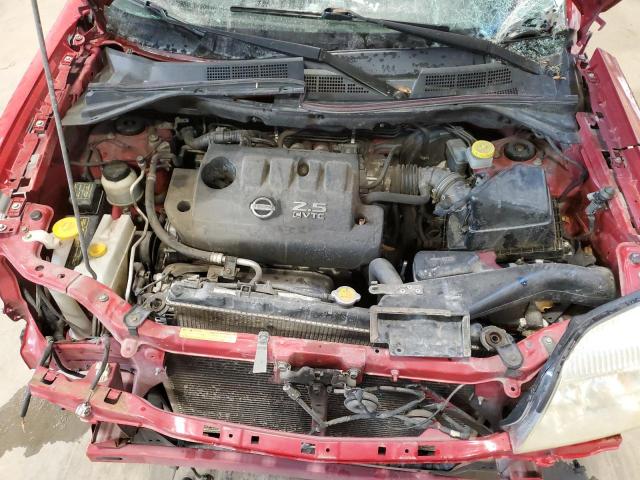 JN8BT08V35W111215 - 2005 NISSAN X-TRAIL XE RED photo 12