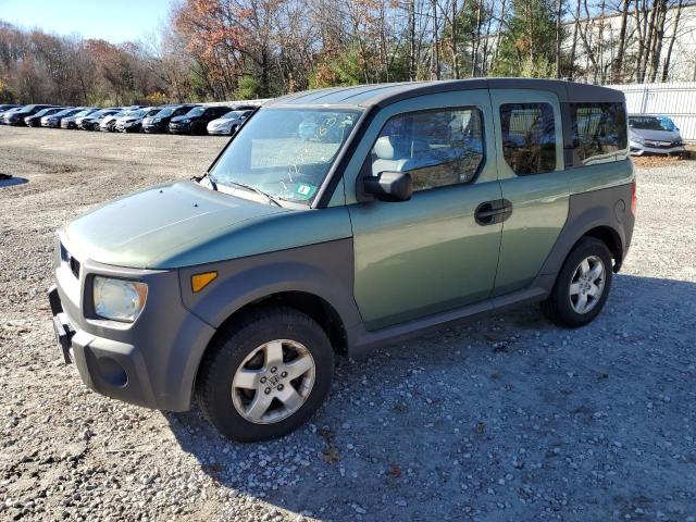 5J6YH27615L019576 - 2005 HONDA ELEMENT EX GREEN photo 1