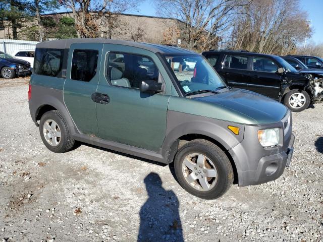 5J6YH27615L019576 - 2005 HONDA ELEMENT EX GREEN photo 4