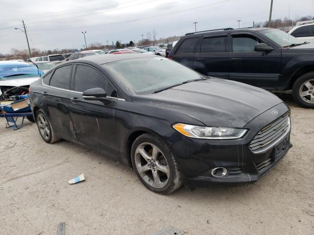 3FA6P0H94ER147377 - 2014 FORD FUSION SE BLACK photo 4