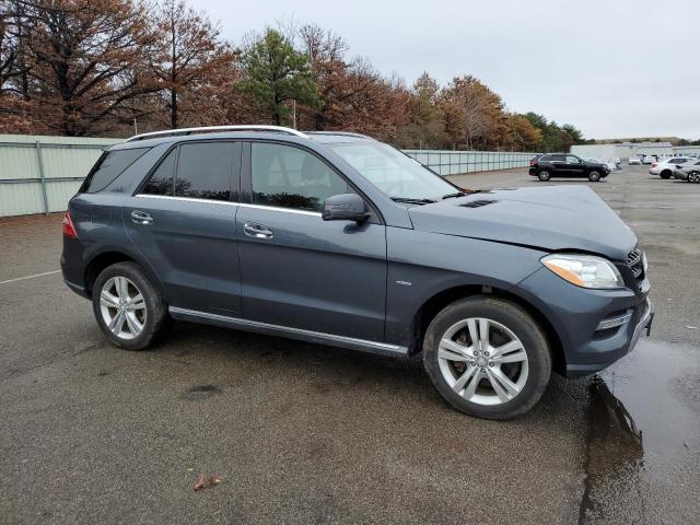 4JGDA5HBXCA015097 - 2012 MERCEDES-BENZ ML 350 4MATIC CHARCOAL photo 4