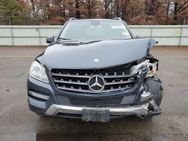 4JGDA5HBXCA015097 - 2012 MERCEDES-BENZ ML 350 4MATIC CHARCOAL photo 5