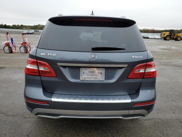 4JGDA5HBXCA015097 - 2012 MERCEDES-BENZ ML 350 4MATIC CHARCOAL photo 6
