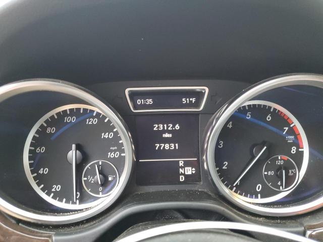 4JGDA5HBXCA015097 - 2012 MERCEDES-BENZ ML 350 4MATIC CHARCOAL photo 9