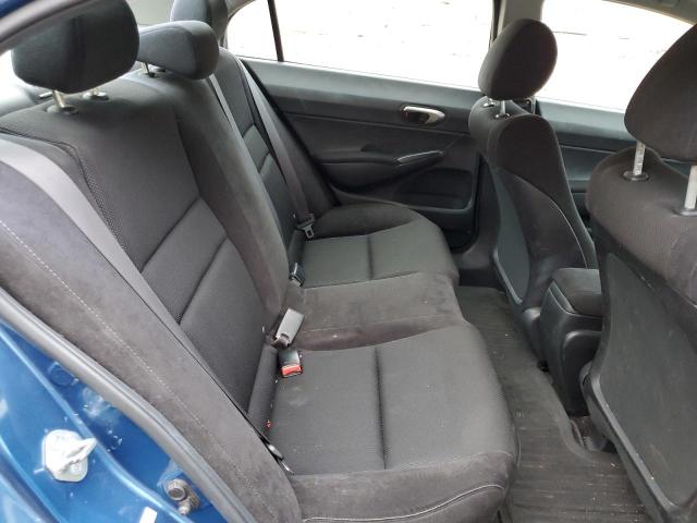 2HGFA1F60AH505625 - 2010 HONDA CIVIC LX-S ლურჯი ფოტო 10