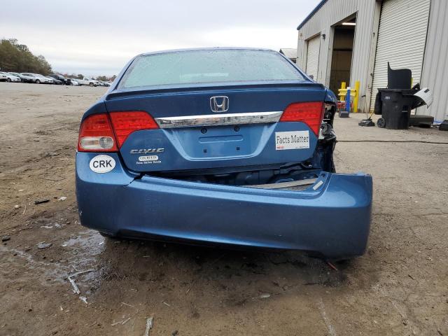 2HGFA1F60AH505625 - 2010 HONDA CIVIC LX-S ლურჯი ფოტო 6