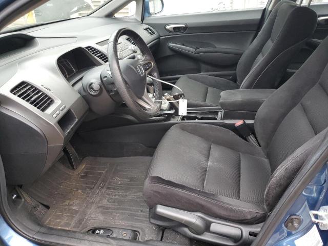 2HGFA1F60AH505625 - 2010 HONDA CIVIC LX-S ლურჯი ფოტო 7