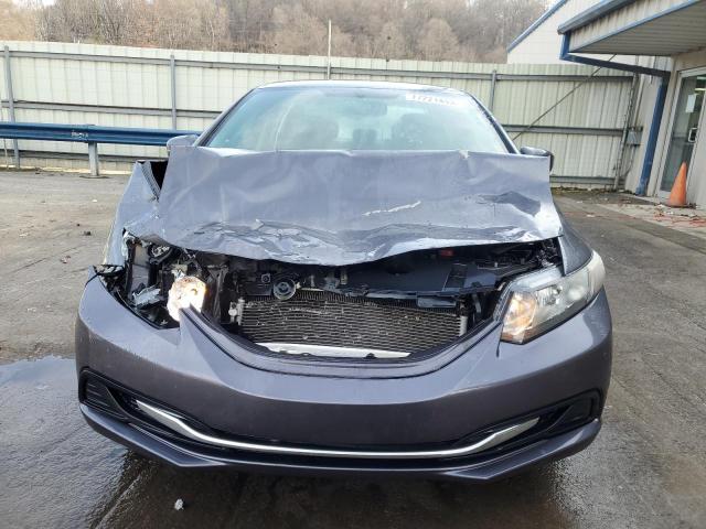 2HGFB2F57EH545023 - 2014 HONDA CIVIC LX CHARCOAL photo 5