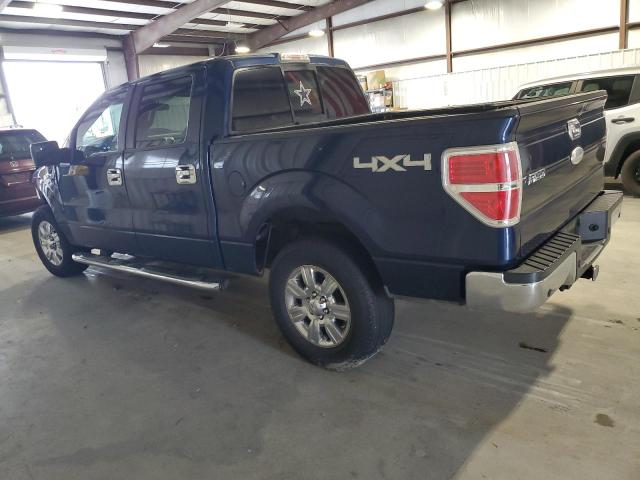 1FTFW1ET6BFC37562 - 2011 FORD F150 SUPERCREW BLUE photo 2